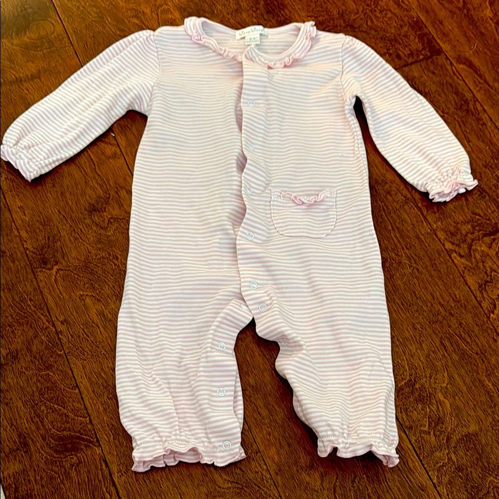 Kissy Kissy Striped Romper